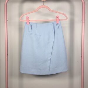 Saba Sky Blue Pencil Skirt